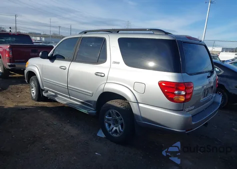2003 Toyota Sequoia Sr5 V8 z USA, uszkodzony, nr VIN 5TDBT44A03S140108